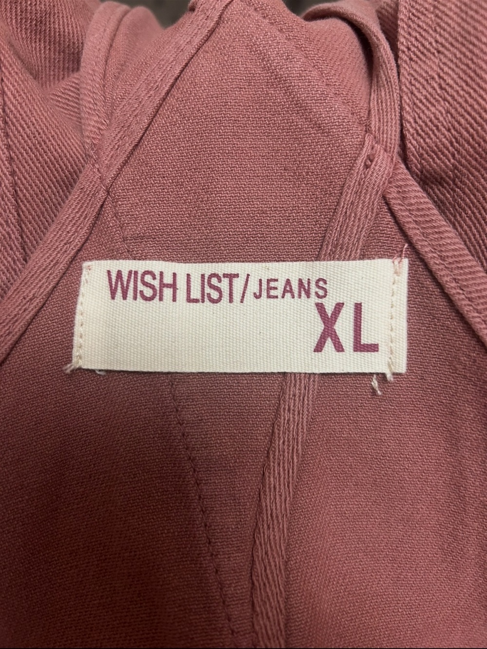 Women's Rose Pink Denim Short-stalls - Picture 9 of 9